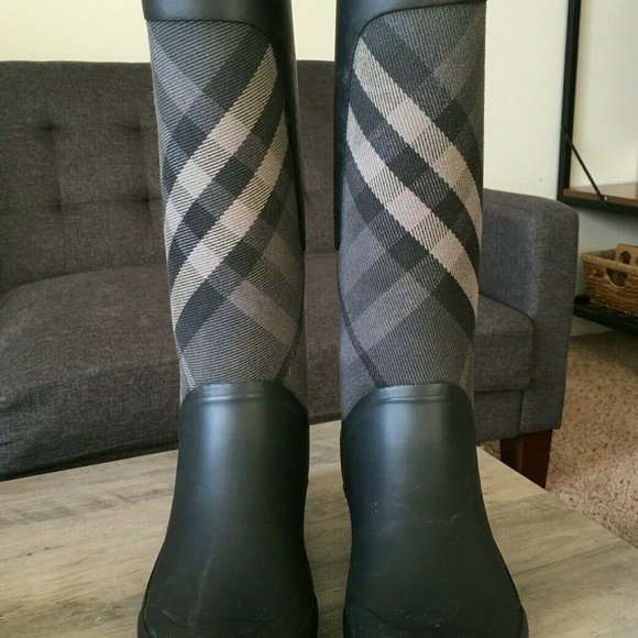 Women's Clemence Rain Boots Shoes Charcoal - Picture 4 of 5